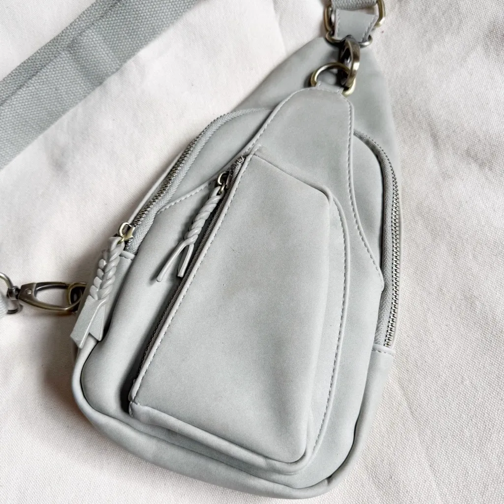 Antik Kraft Stone Grey Tasha Sling Bag - Image 2