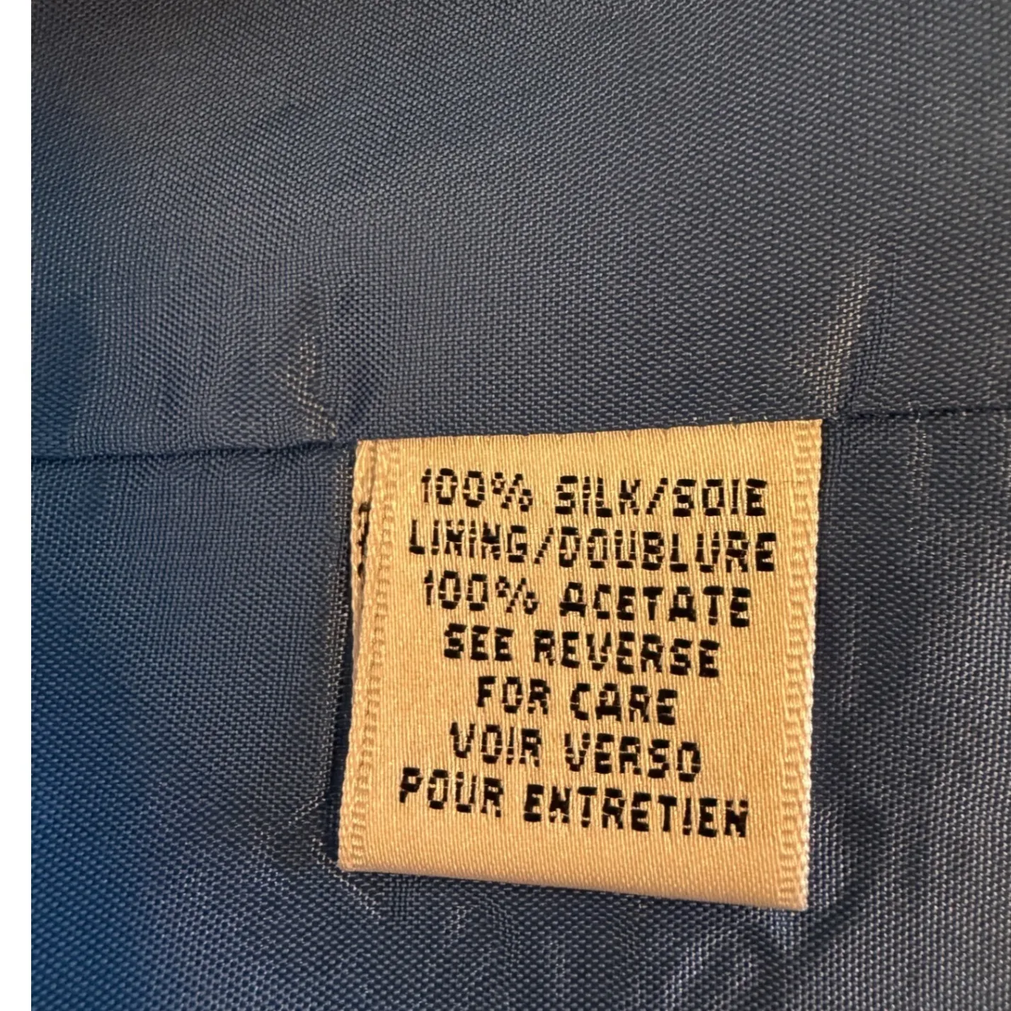 Talbots Sleeveless Sheath Dress Blue 100% Silk Career Office Party Size 14 - Image 5