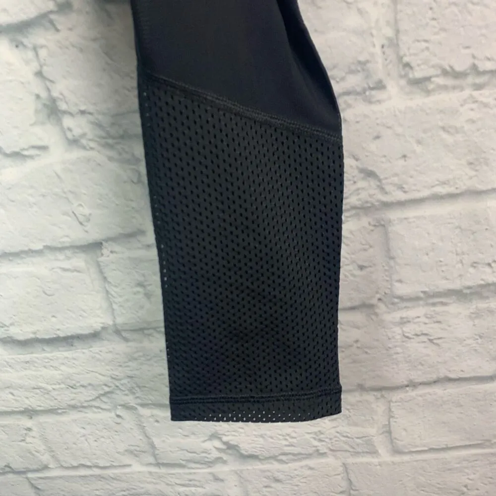 Central Park Sport Moto Mesh Panel Workout Leggings M NWT - Image 12