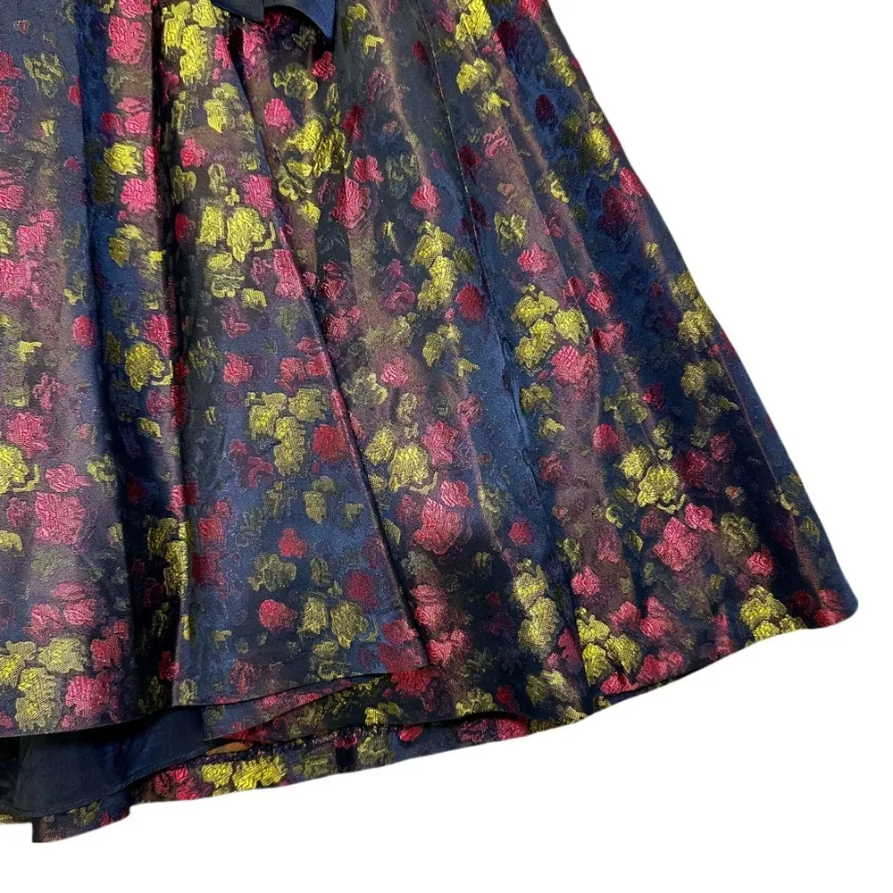 Maggy London Floral Halter Top Dress 4 - Image 5