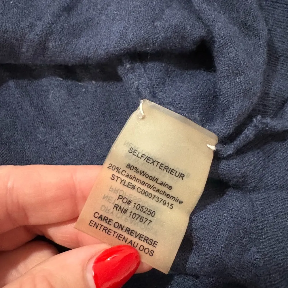 Alice + Olivia Asymmetrical Wool Sweater - Image 4