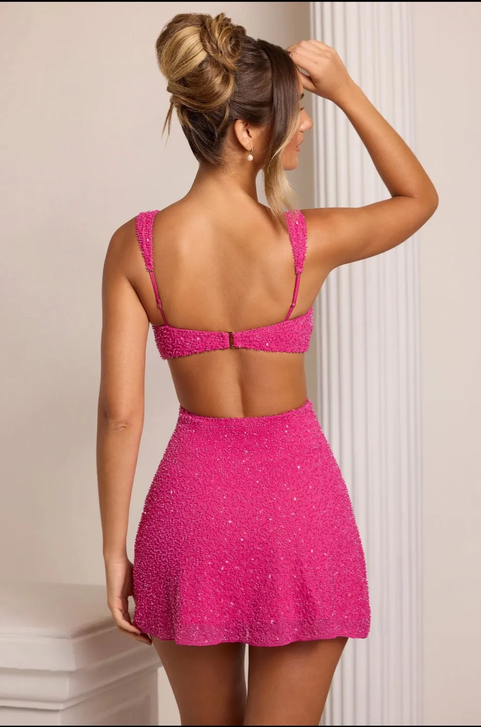 Oh Polly Cut-Out Mini Dress - Image 2