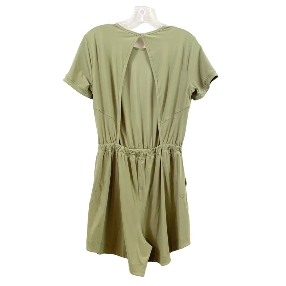 Lululemon Lightweight High-Neck Romper in Bronze Green - Image 8