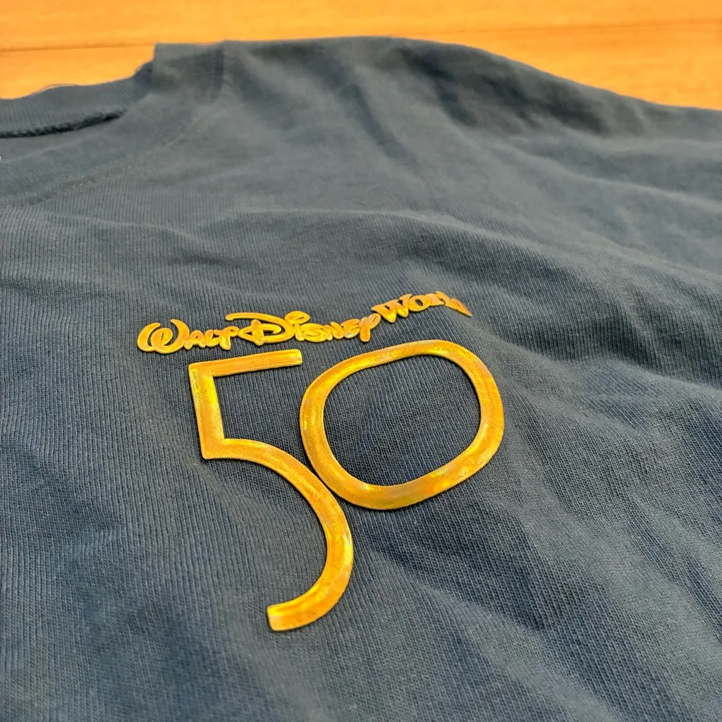 NEW Disney Parks Walt Disney World 50th EARidescent Spirit Jersey XXL - Image 5