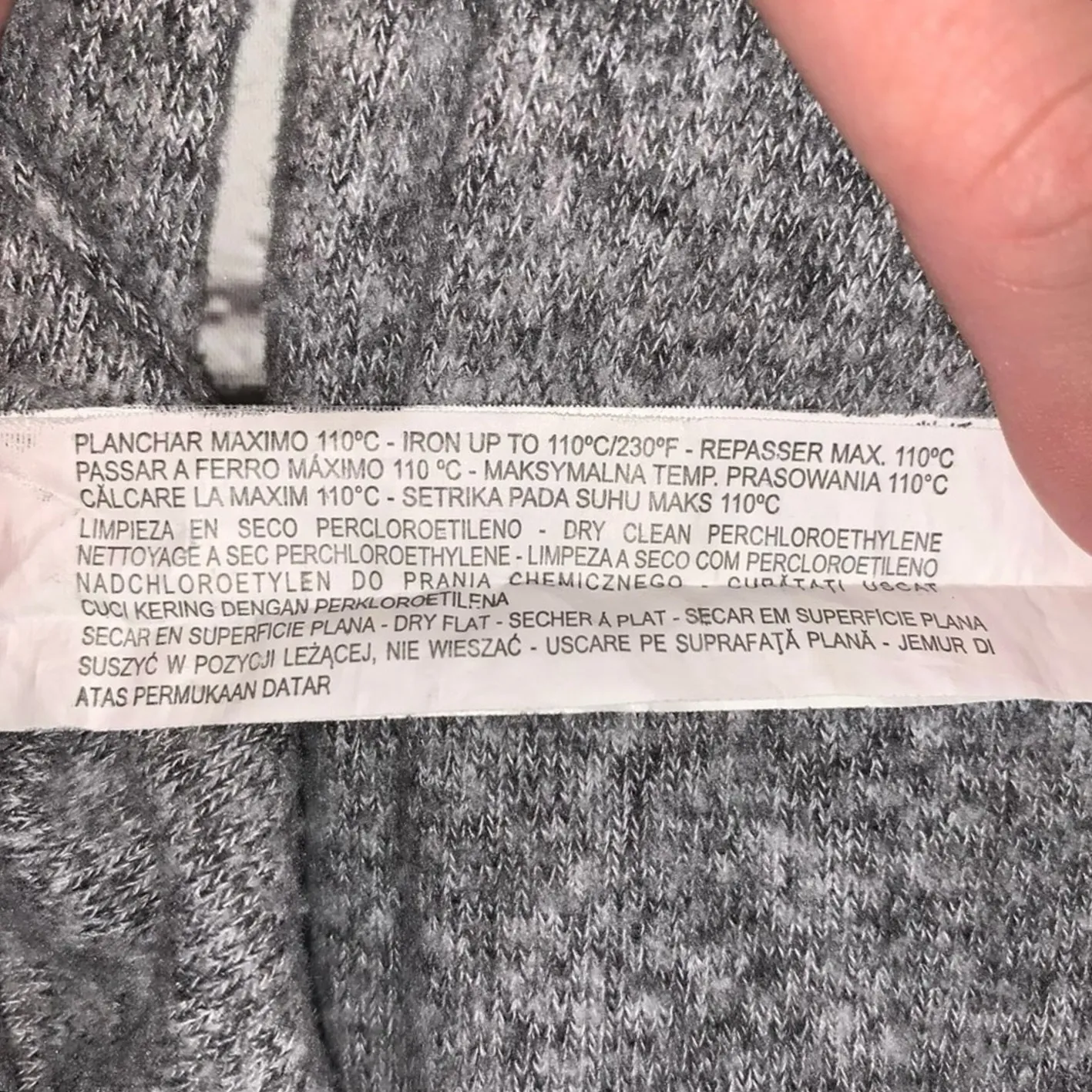 Zara Trafaluc Gray Thin Sweater Balloon Sleeves - Image 5