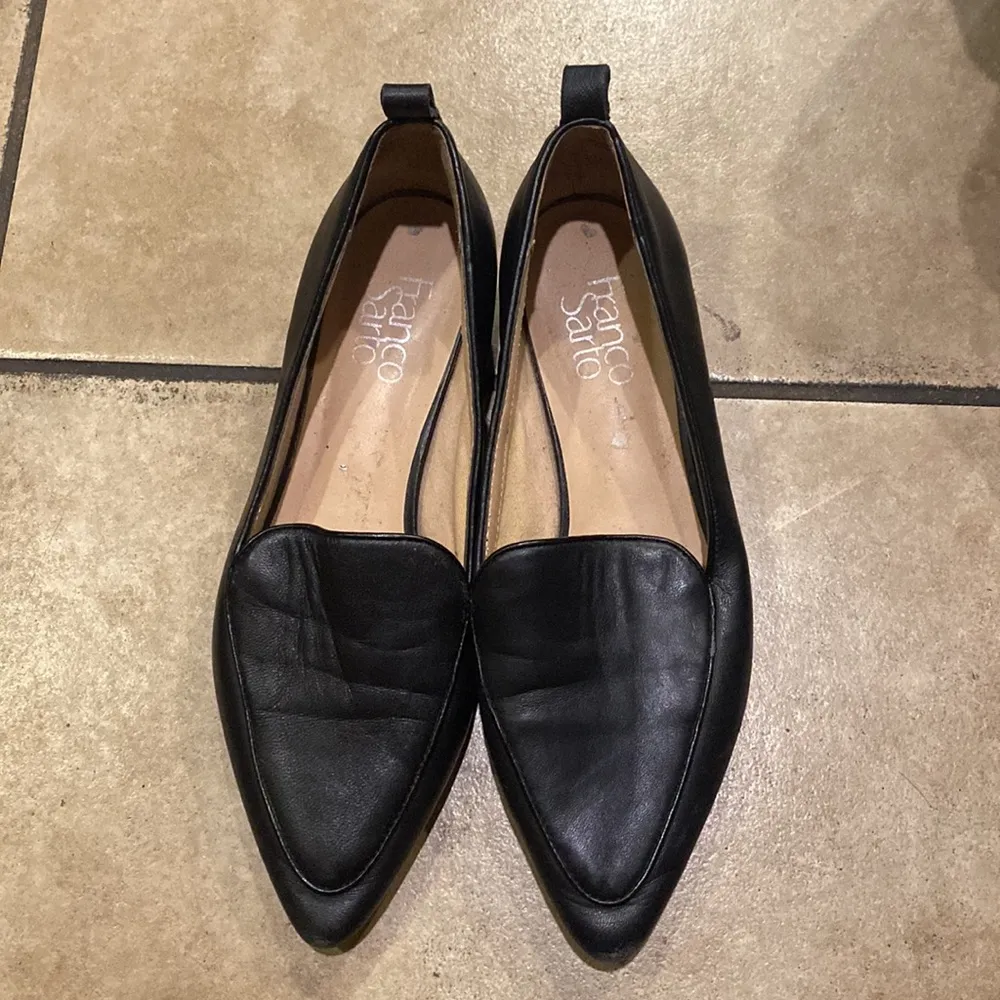 Franco Sarto Black Studio Pointed Toe Loafer - Image 7