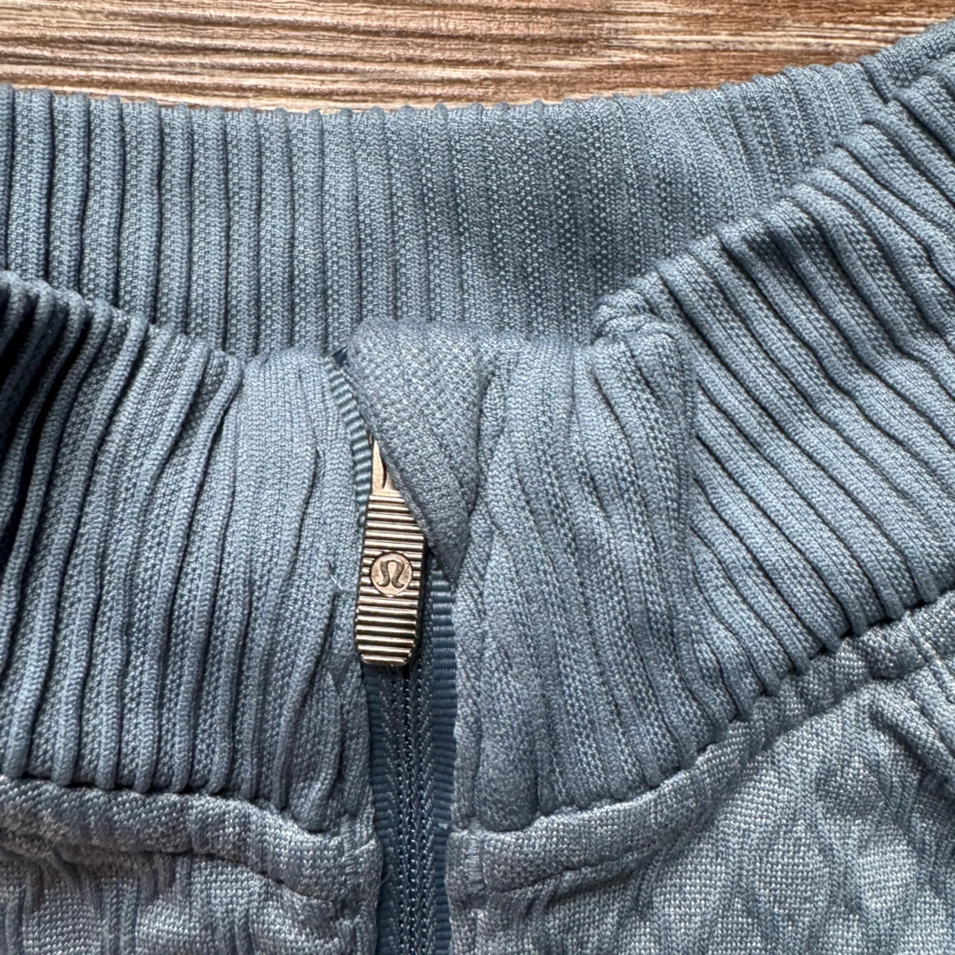 Lululemon  Rest Less Half Zip Light Blue Top 2 - Image 2