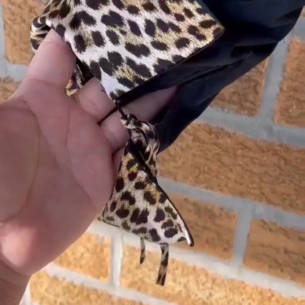 Just Cavalli Black Cotton Shirt With Leopard Pattern Trimming Size 44/8 - Image 2