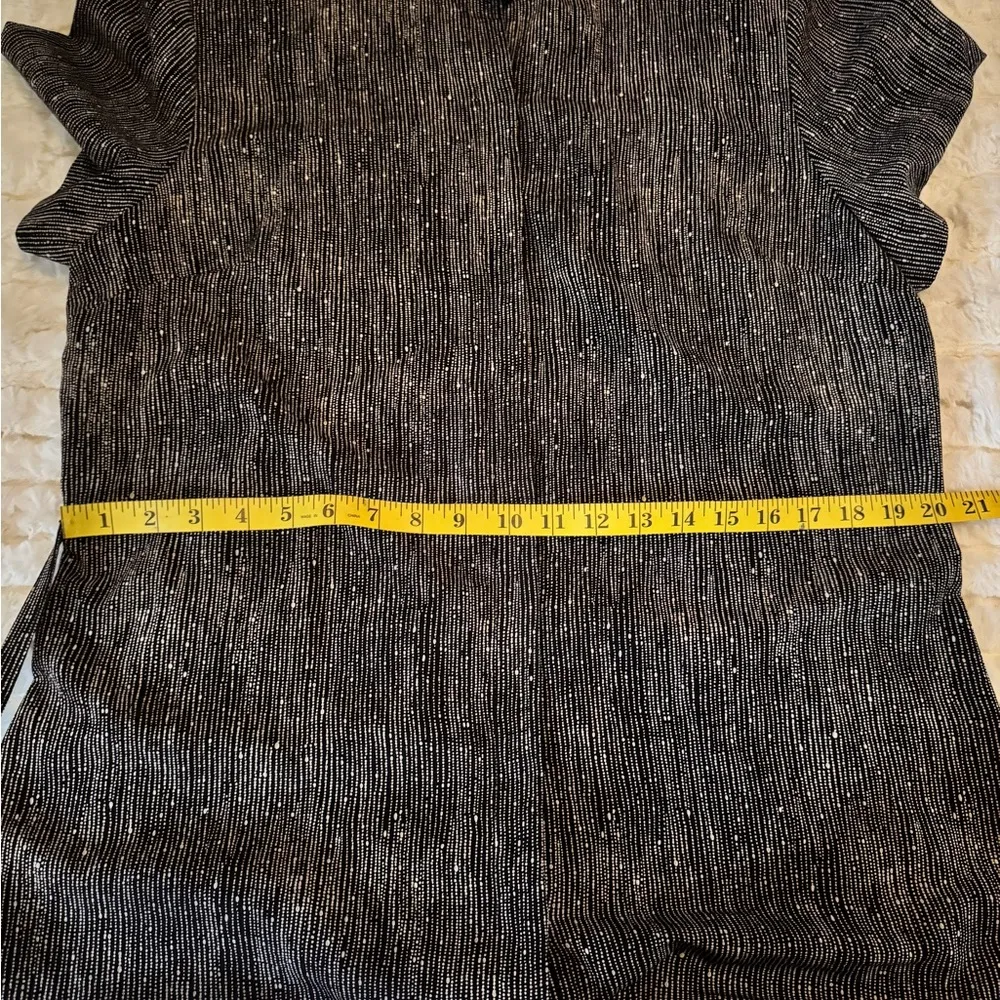 NORTON MCNAUGHTON VINTAGE BLACK/Gray  DRESS - SIZE 14 F29 - Image 9