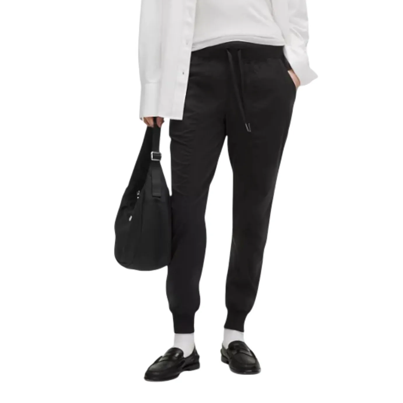 LULULEMON Dance Mid-Rise Jogger-Pant Full Length Women 2 Black Sporty Everyday - Image 3