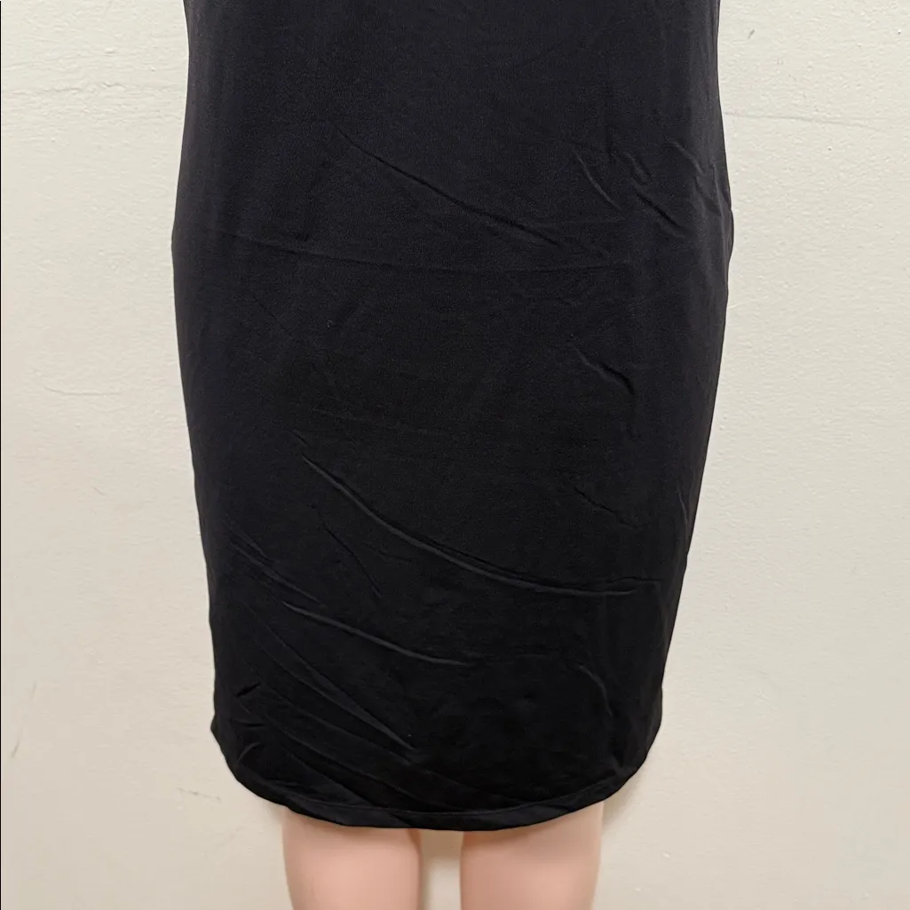 J. McLaughlin black tank little black dress woman size small shelf bra - Image 3