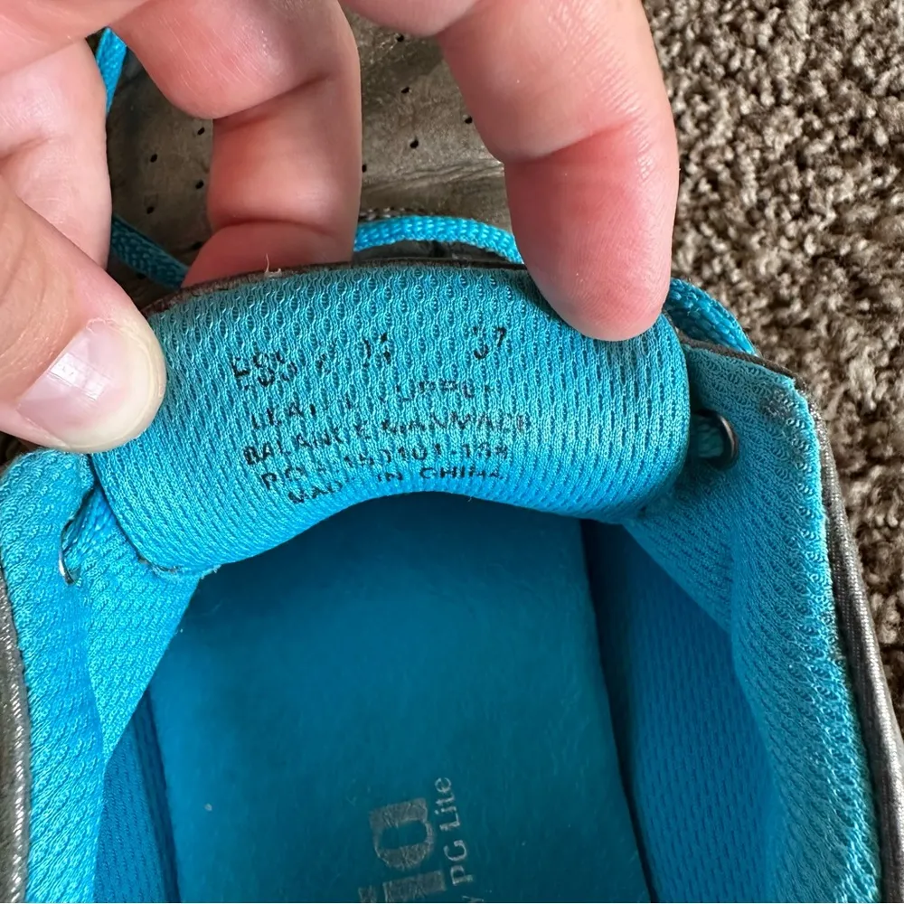 Alegria Essence walking shoe pewter gray blue EU 37, US 7/7.5 - Image 4