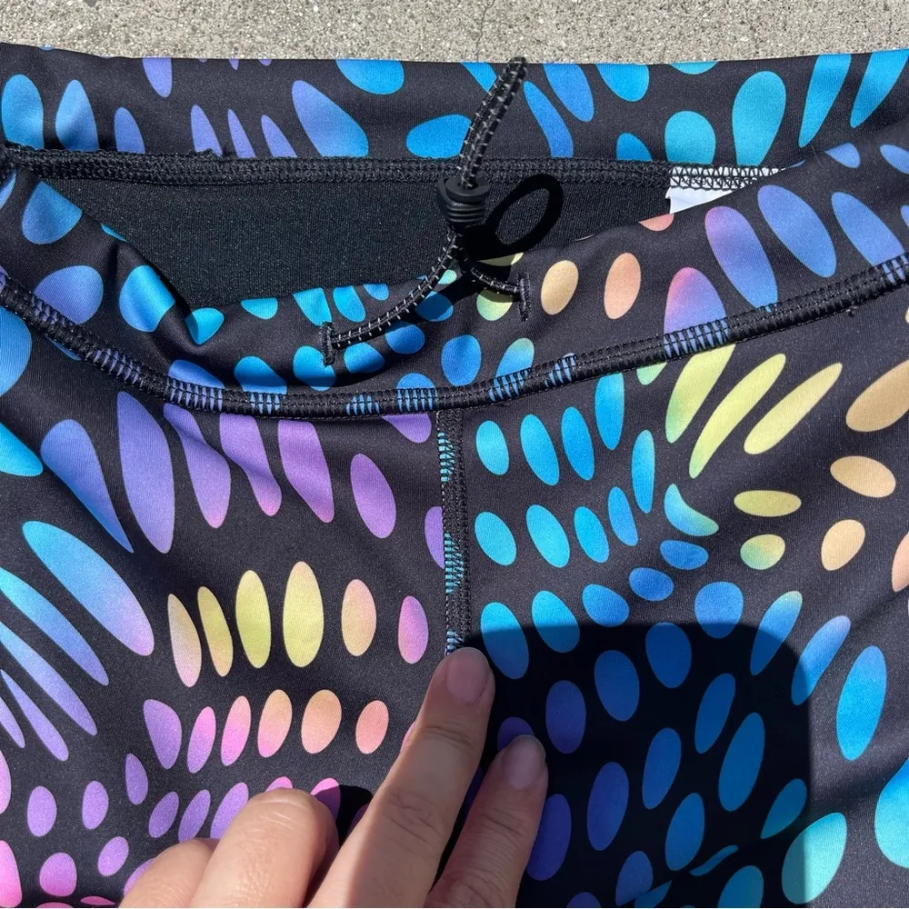 Nike Dri-FIT Run Division Women's Mid-rise Running Leggings Black Multi S NEW - Image 7