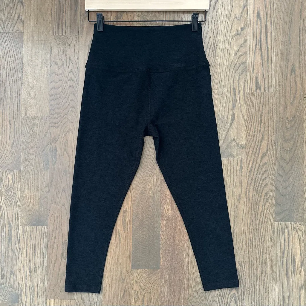 NWOT Beyond Yoga Spacedye High Waisted Midi Legging Darkest Night Size Large - Image 3