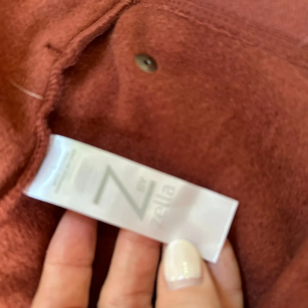 Nordstrom ZELLA New NWT Drape Neck Sweatshirt Topper Jacket Size Large - Image 14