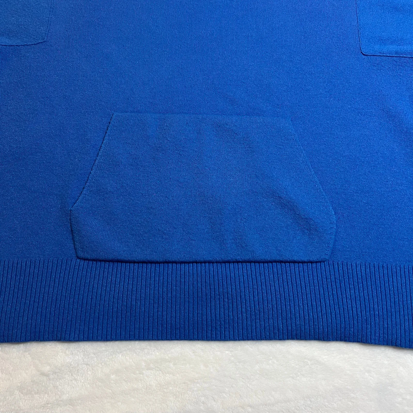 Banana Republic Cowl Neck Sweater w/ Kangaroo Pocket Size X-Small Preppy Office - Image 7