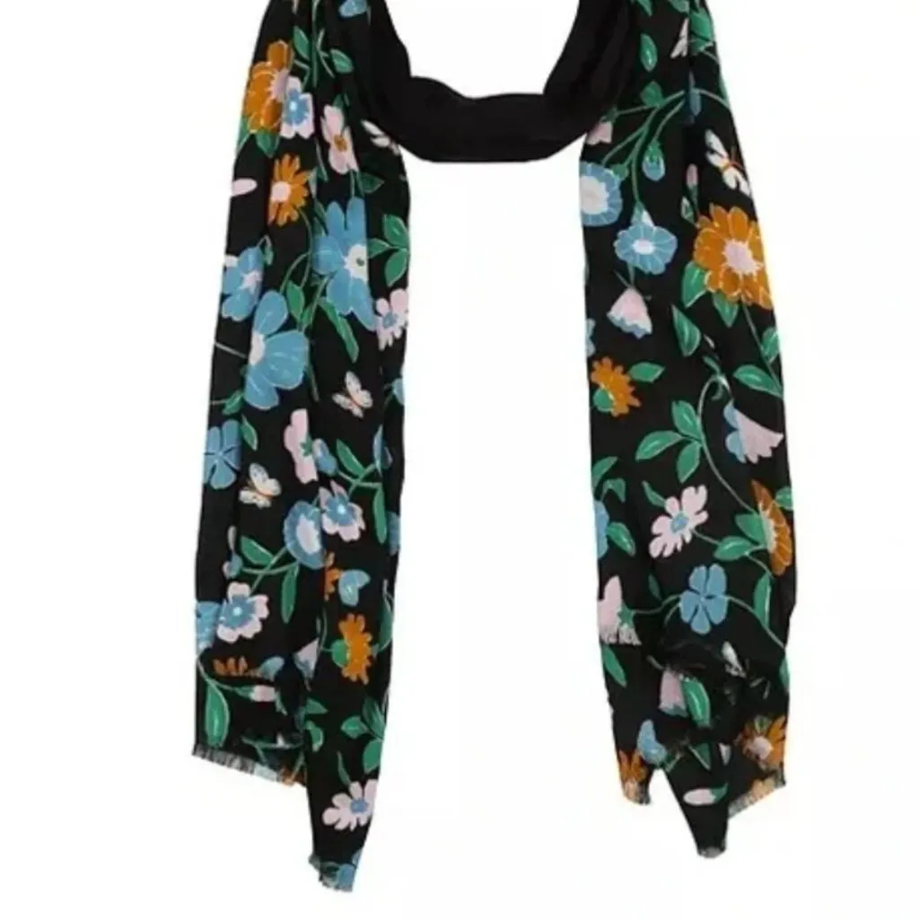 kate spade new york floral garden oblong scarf - Image 6