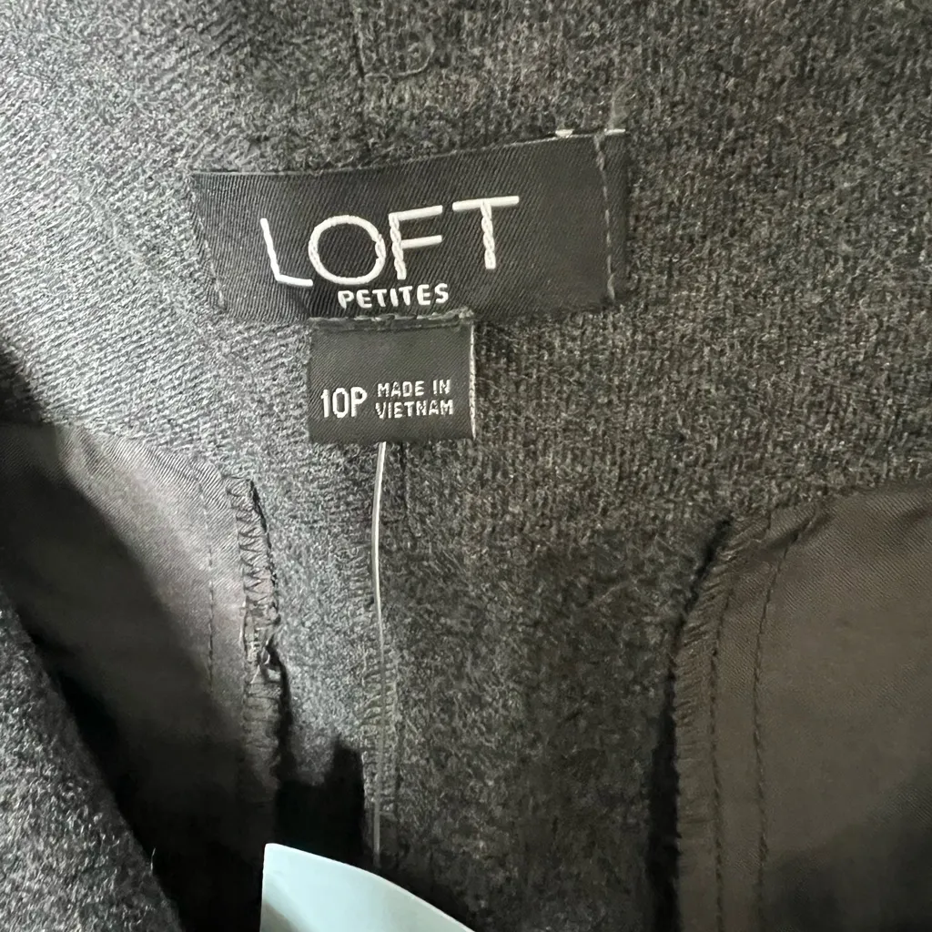 LOFT Charcoal gray color Dress Pants for Women’s size12,business or formal wear - Image 4