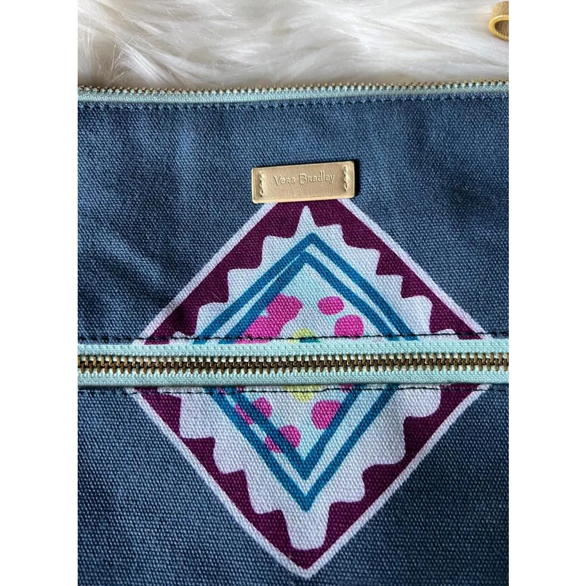 Vera Bradley Printed Canvas Wristlet Pouch - Image 2