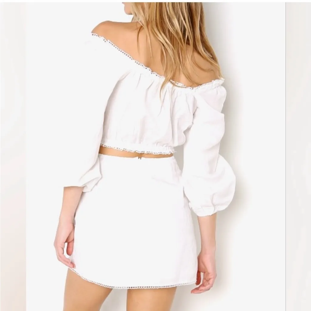 Show‎ Me Your Mumu Iva Wrap Linen Skirt - Image 3