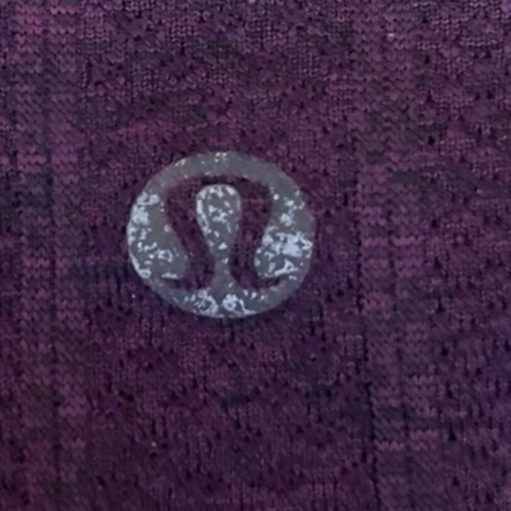 Lululemon Swiftly Tech Purple Crew Neck Long Sleeve Sports T-Shirt Tee Top S - Image 3