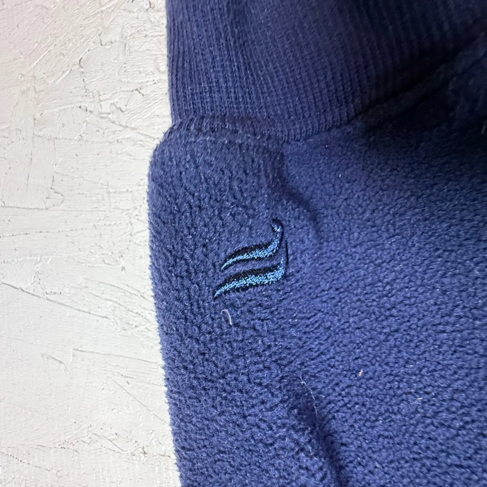 Fabletics Fleece Pullover Sweatshirt - Small Navy Blue Cozy Knit - Image 6