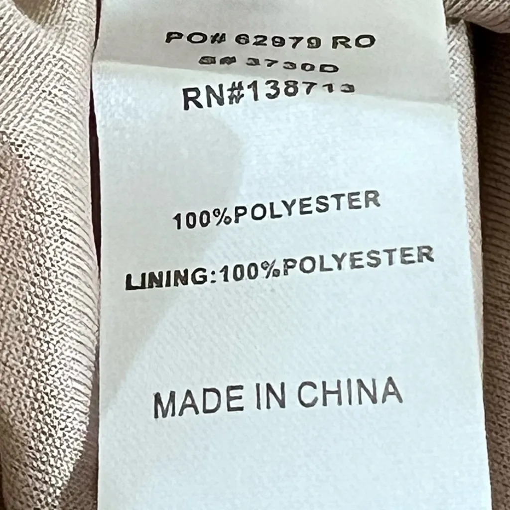 Doe & Rae Brown Midi Dress with Button Detail - Image 6