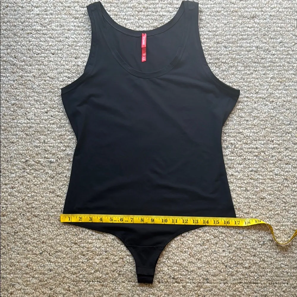 SPANX Black Tank Bodysuit Size Large - Image 11