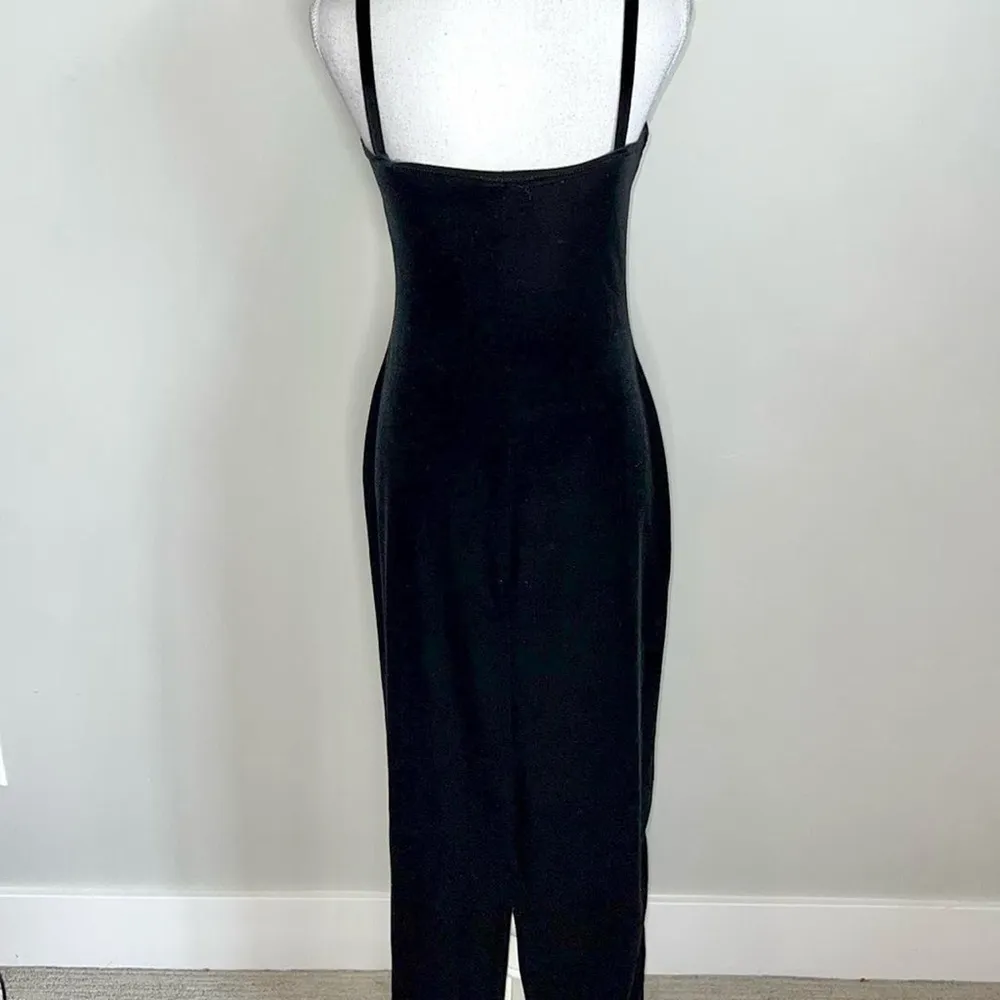 Vintage Gothic 90s Prom Dress Black Size undefined - Image 9