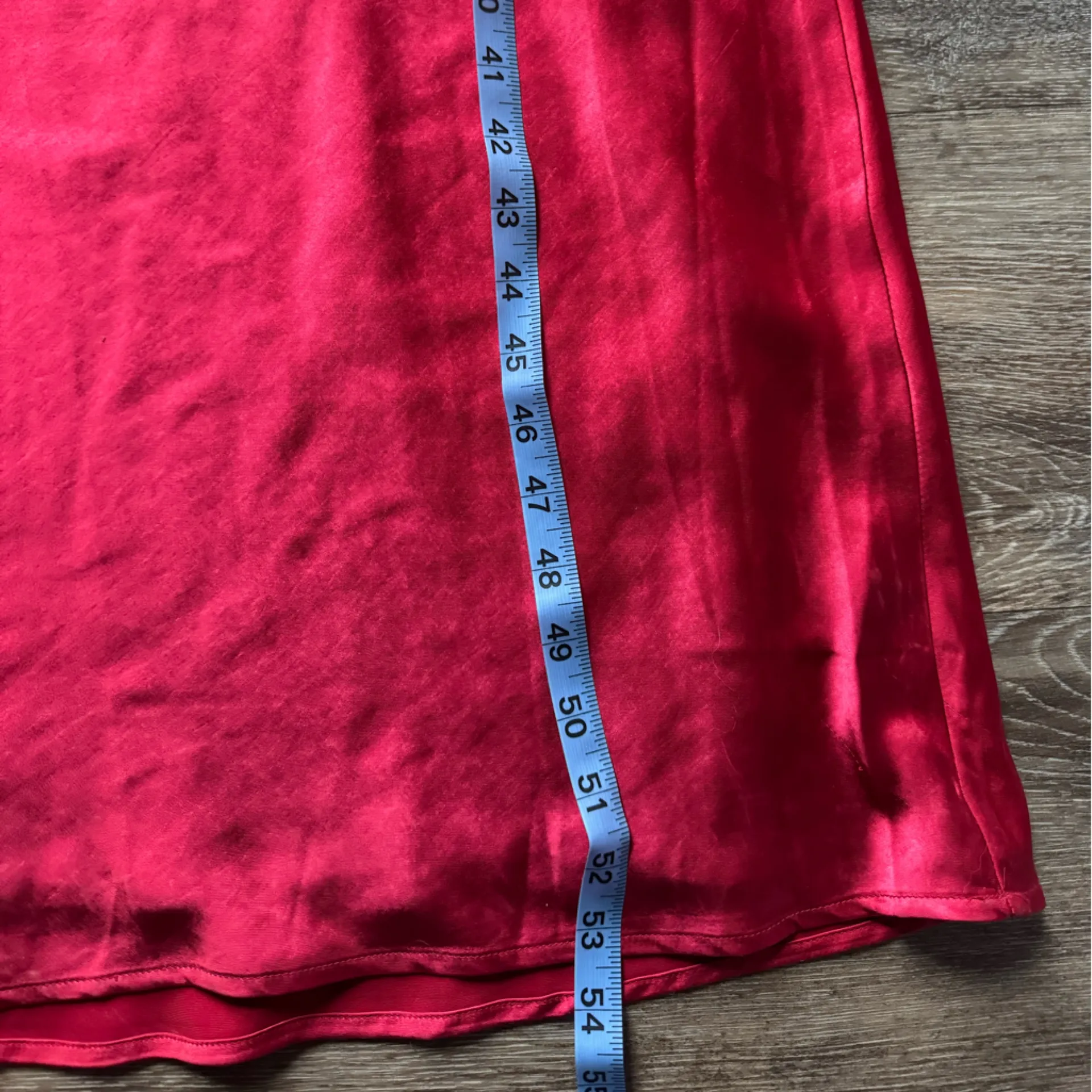 Princess Polly Radioactive satin square neck maxi dress in red 4 - Image 7