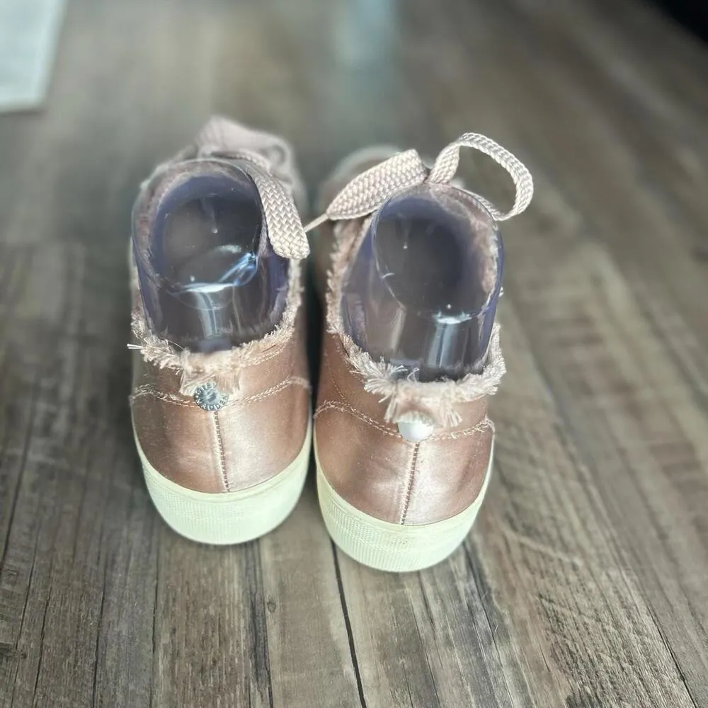 Steve Madden Women’s Satin Pink Greyla Style Sneakers Size 8 - Image 7