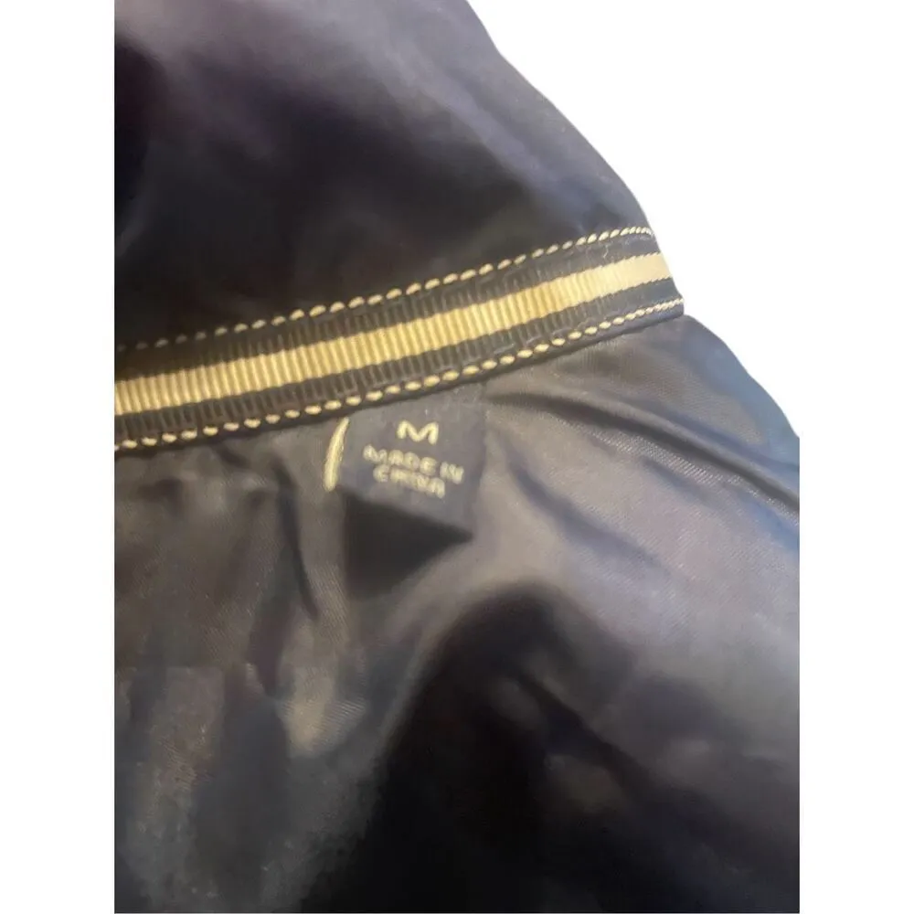 COPY - Sperry Topsider Full Zip Sherpa Fleece Vest Navy Tan Size M - Image 6