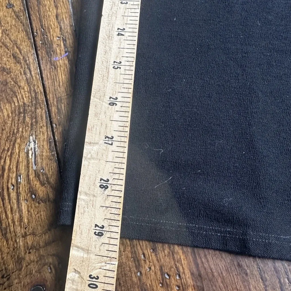 Eileen Fisher Classic Black‎ Cropped Pants -L - Image 4