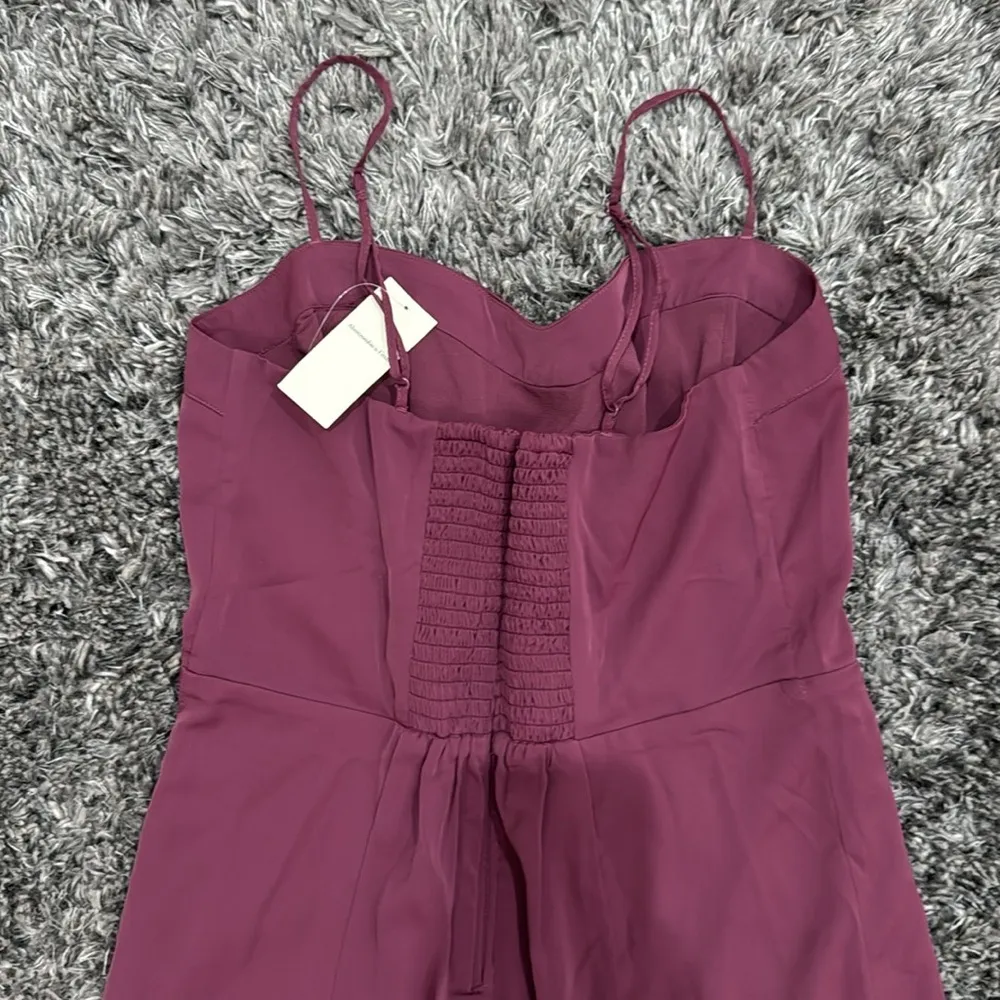 Abercrombie & Fitch Camille Midi Dress in Dark Purple, Size M​ - Image 5