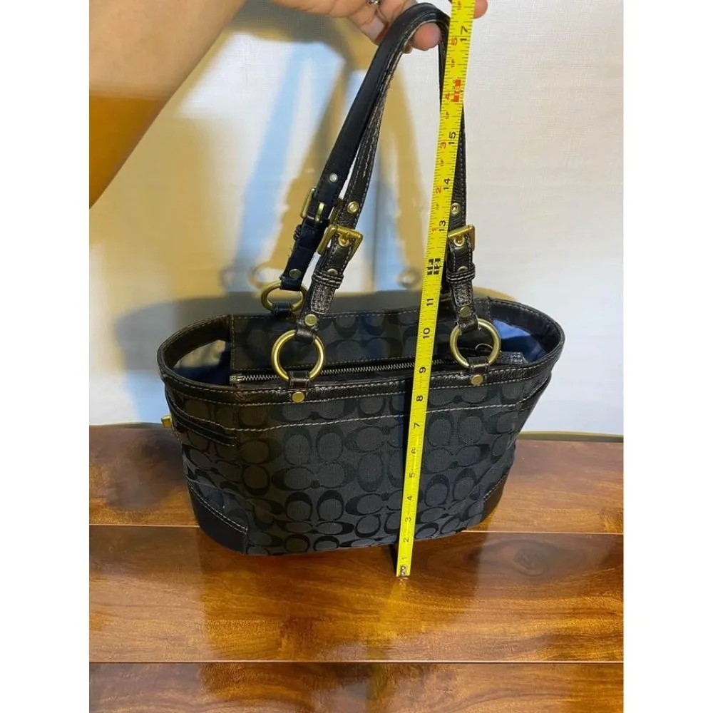 Coach black handbag N. F0768-11237 - Image 3