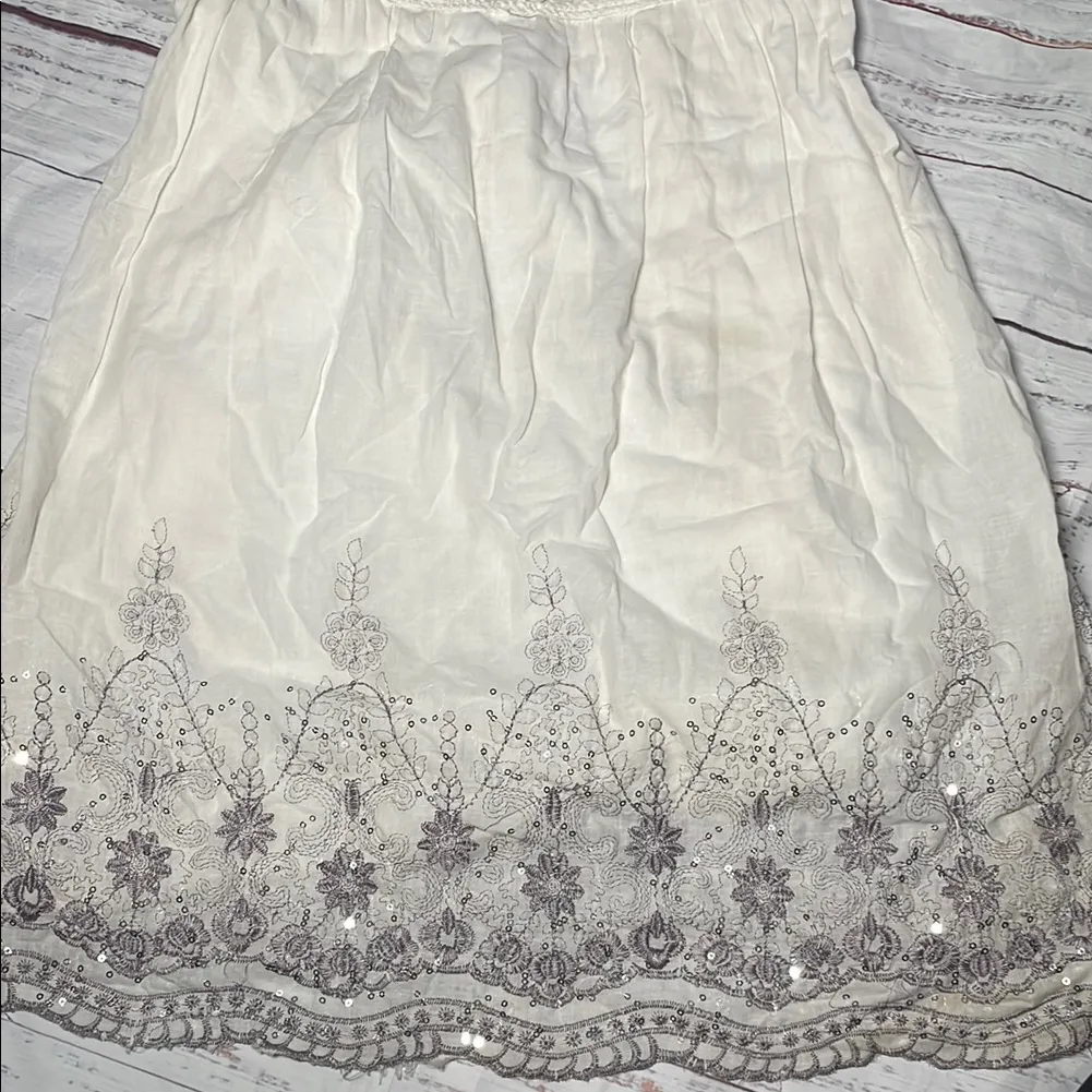 American Rag Cream Lace Detail Garment - Image 4