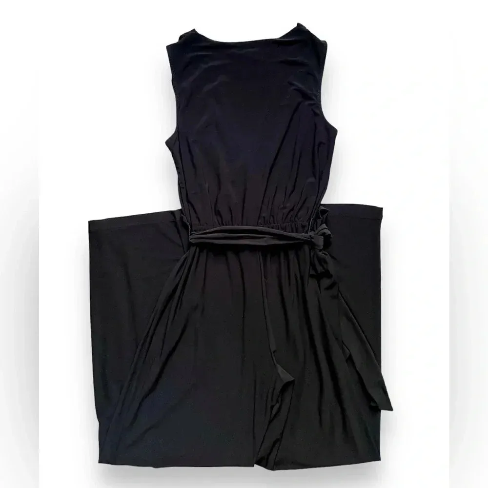 NWT  Sleeveless Belted Jumpsuit - Image 6
