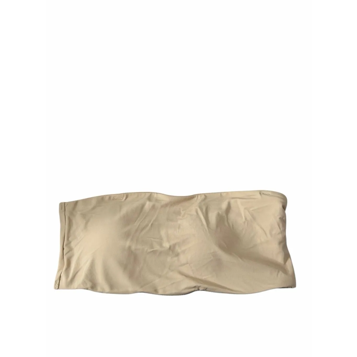 True& Co True Body Wireless Bandeau Bra Size Medium in Desert NEW Tan - Image 2