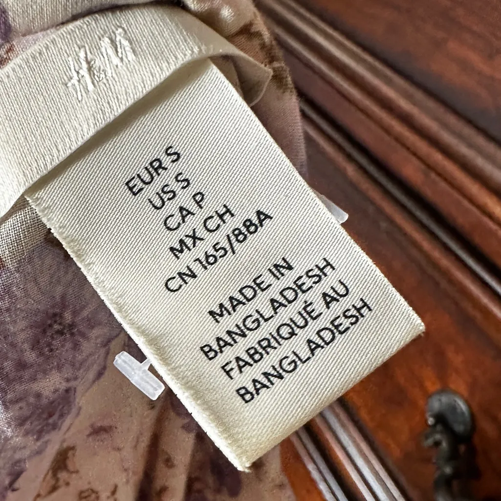 Long sleeve Floral shirt dress - Image 3