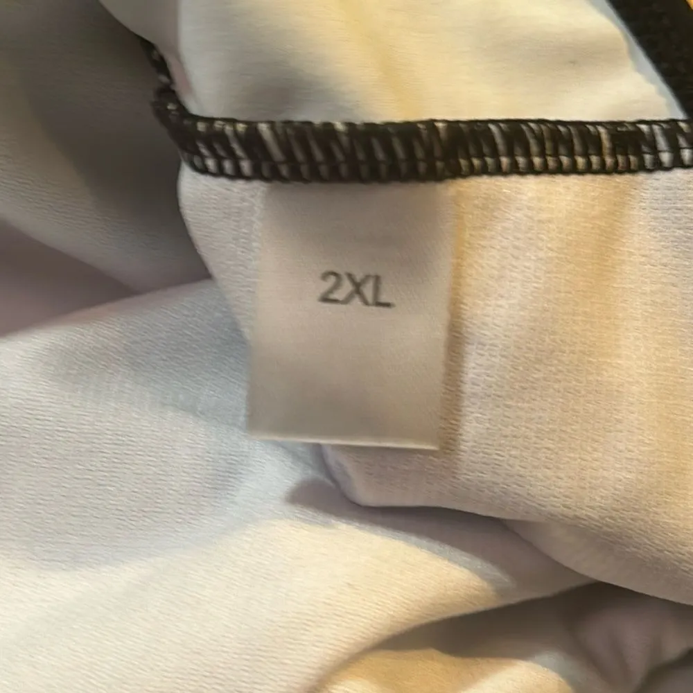 Women’s 2 Piece Jamaican Flag Design Bikini Swimsuit Bathers Size 2XL NEW Black - Image 8