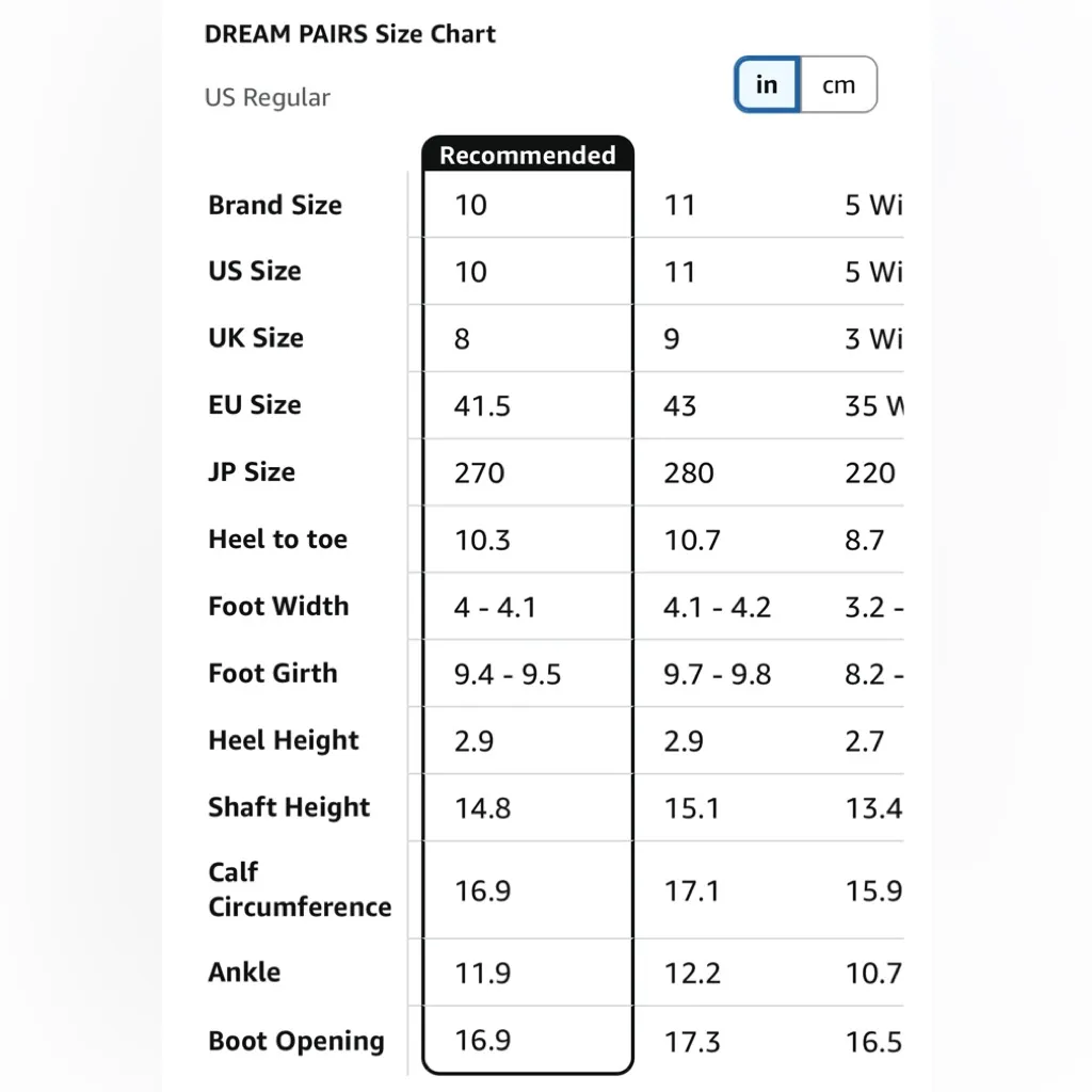 New DREAM PAIRS White Tall Western Cowboy Boots in Size 10 - Image 8