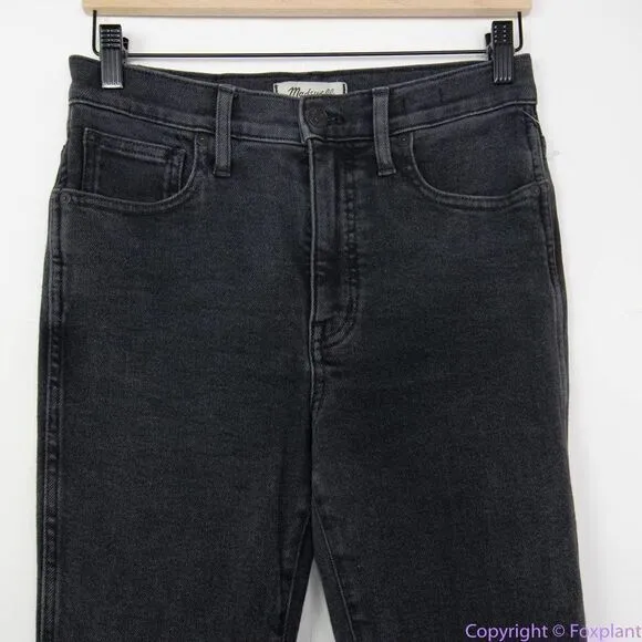 NEW Madewell Petite 10" High-Rise Skinny‎ Jeans in Starkey Wash, 28P - Image 4