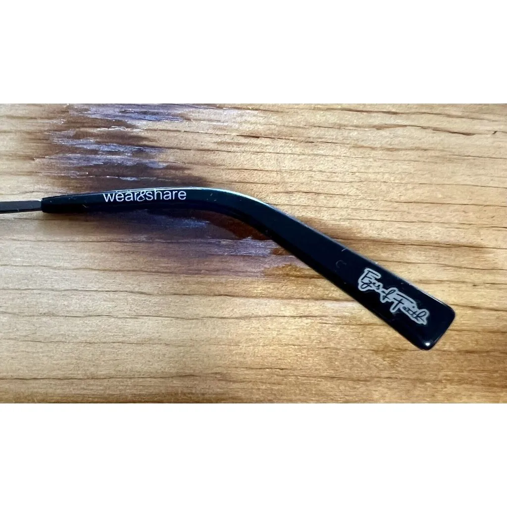 Eyes of Faith Eyeglasses‎ Frames INTEGRITY Gunmetal Black 49 - Image 2