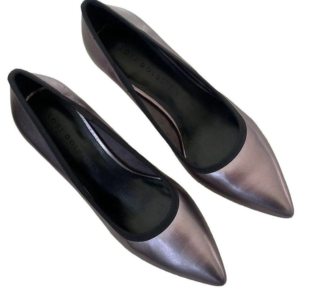 Like New LOGO Lori Goldstein Leather Heels - Image 2