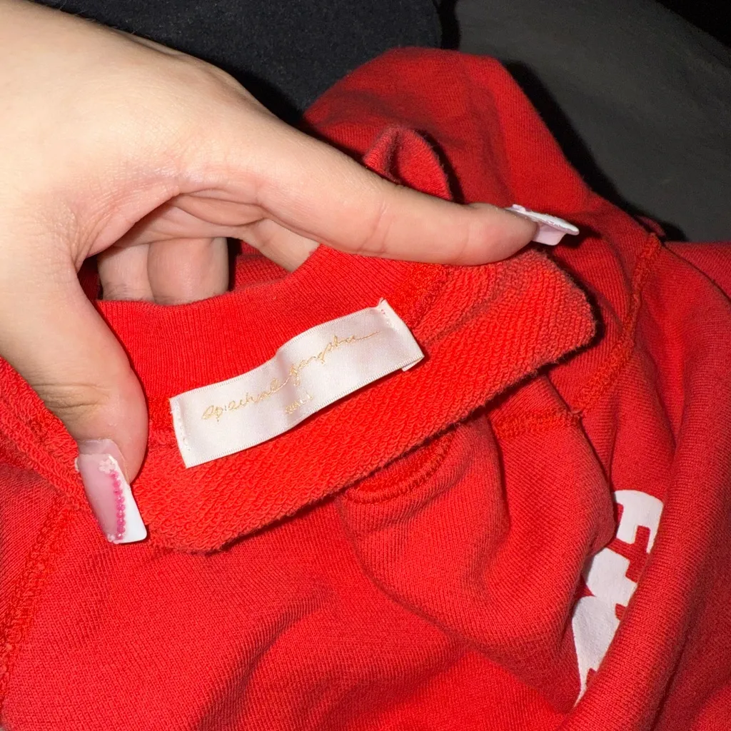 SPIRITUAL GANGSTER Heart Forever Raglan Sleeve Sweatshirt Size Small - Image 3