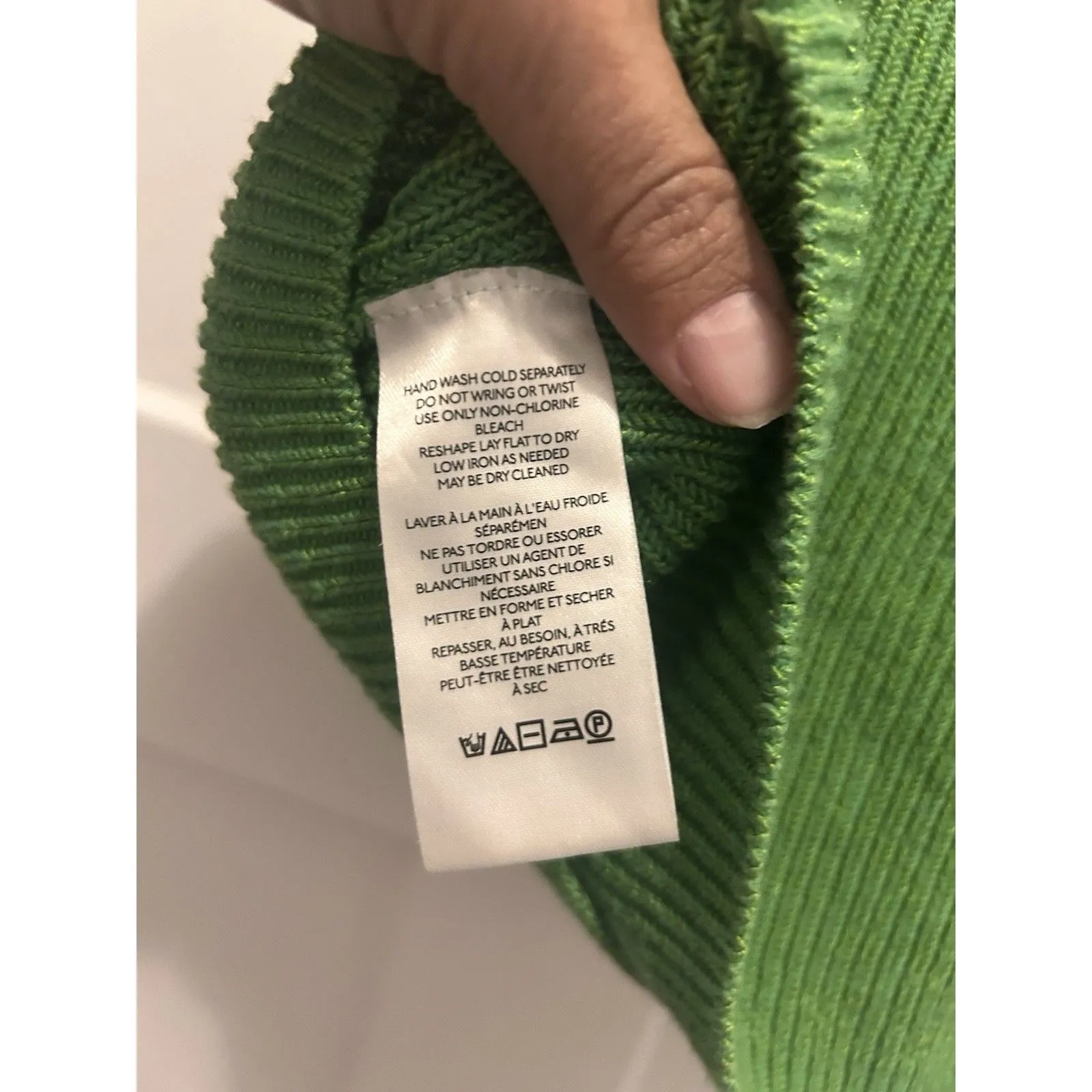 Anthropologie Maeve Everyday Maryanne Sweater Tank Top Green Size Medium Preppy - Image 6