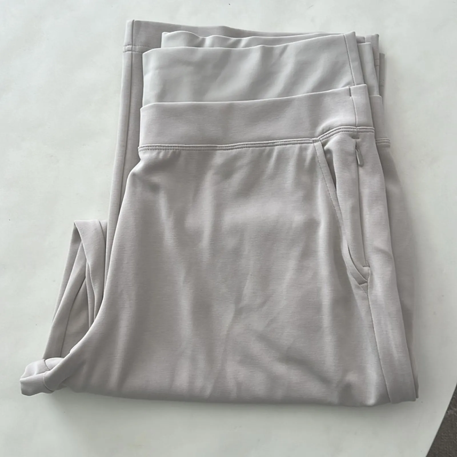 Athleta Seasoft Modal Pant in Abalone White High Rise Wide Leg Stretch XL $119 - Image 9