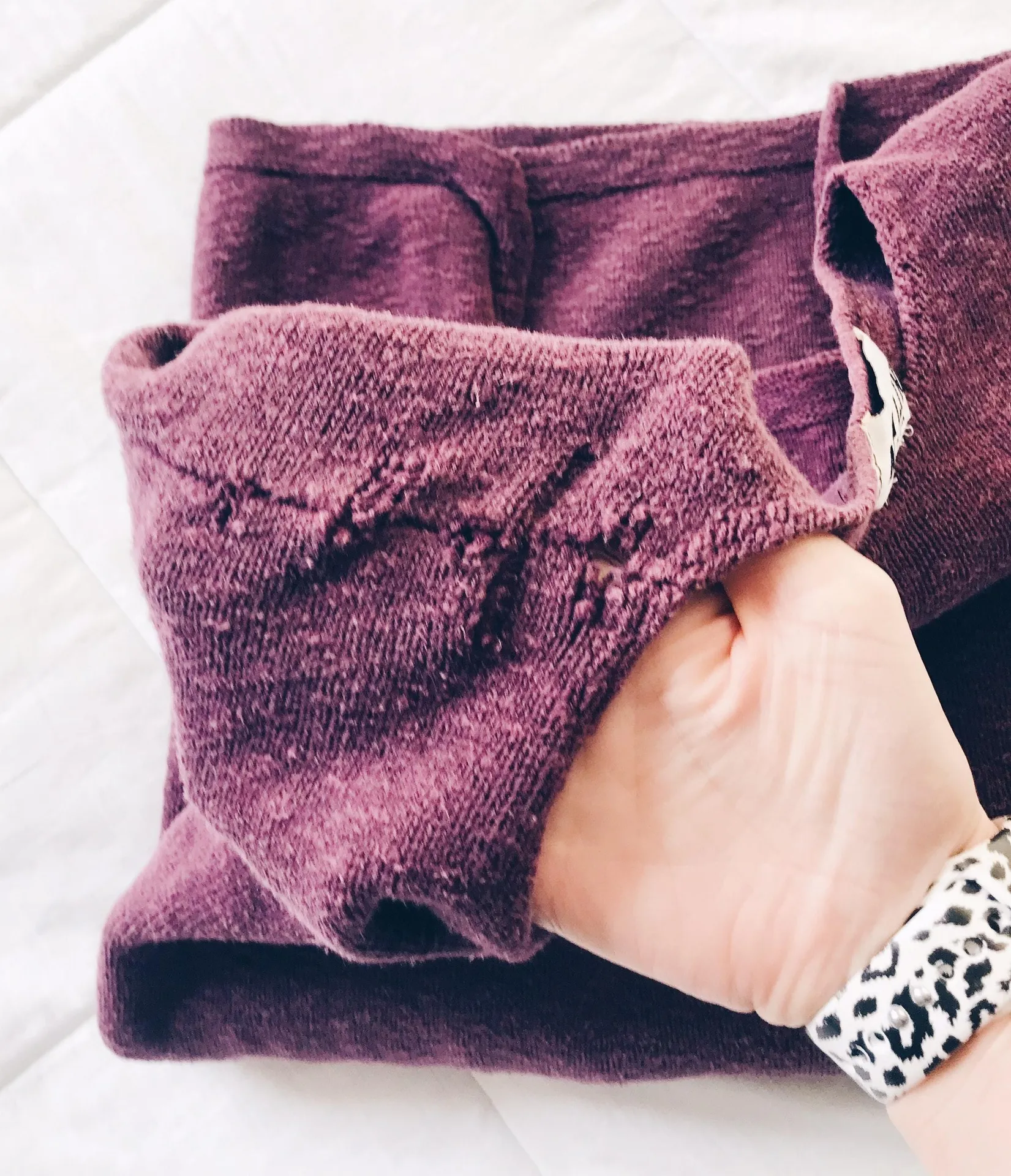 Purple Thermal Long sleeve Size L - Image 5