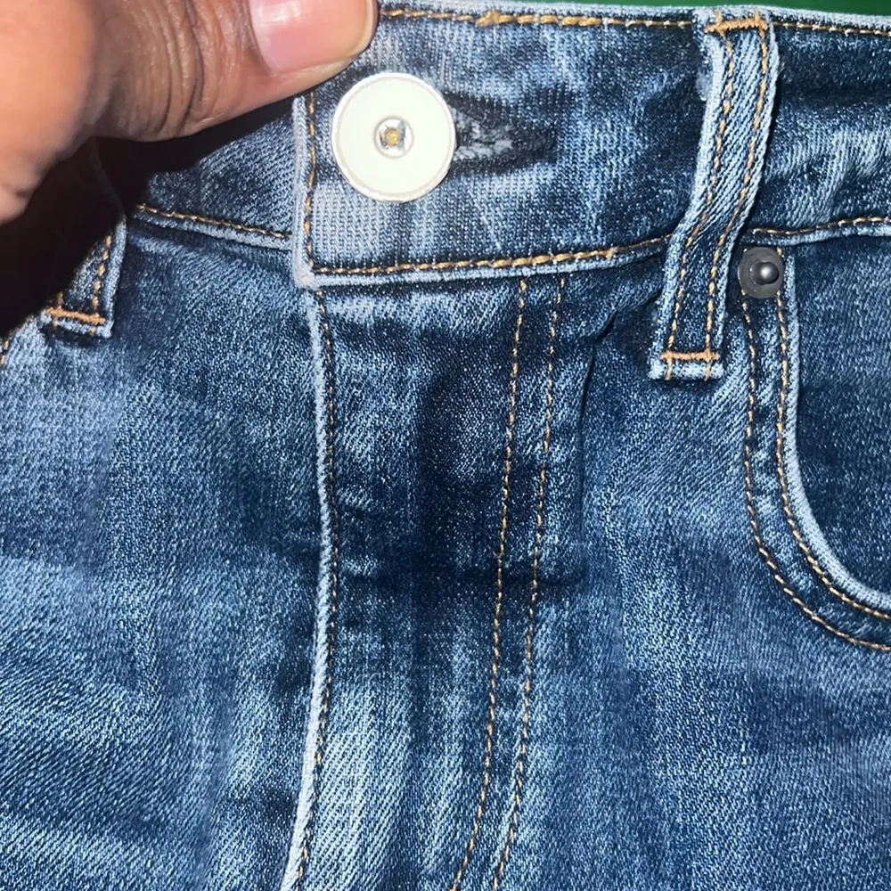 REVOLVE Father’s Daughter High Rise Riley Denim Distressed Skirt size 26 - Image 5