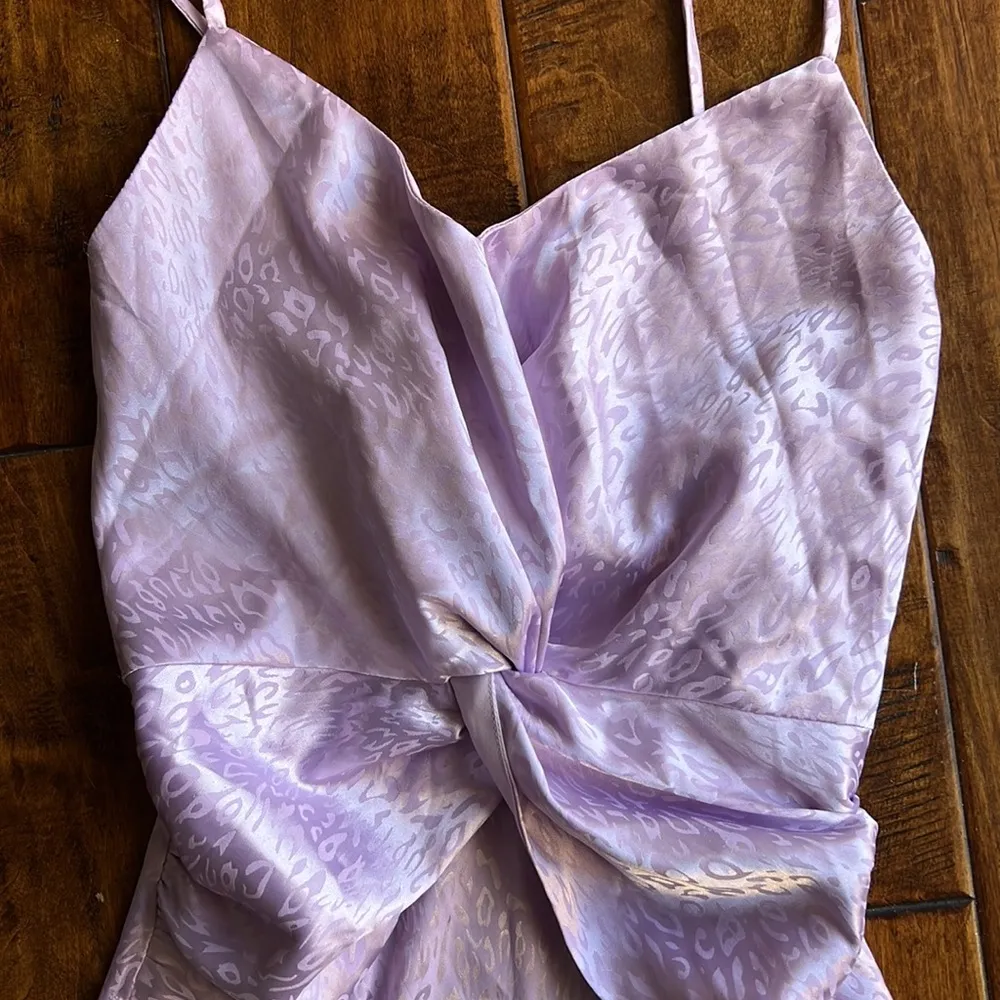 L’Academie Lavender Leopard Top - Image 2